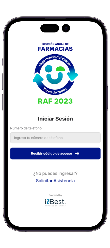 Inicio de sesión