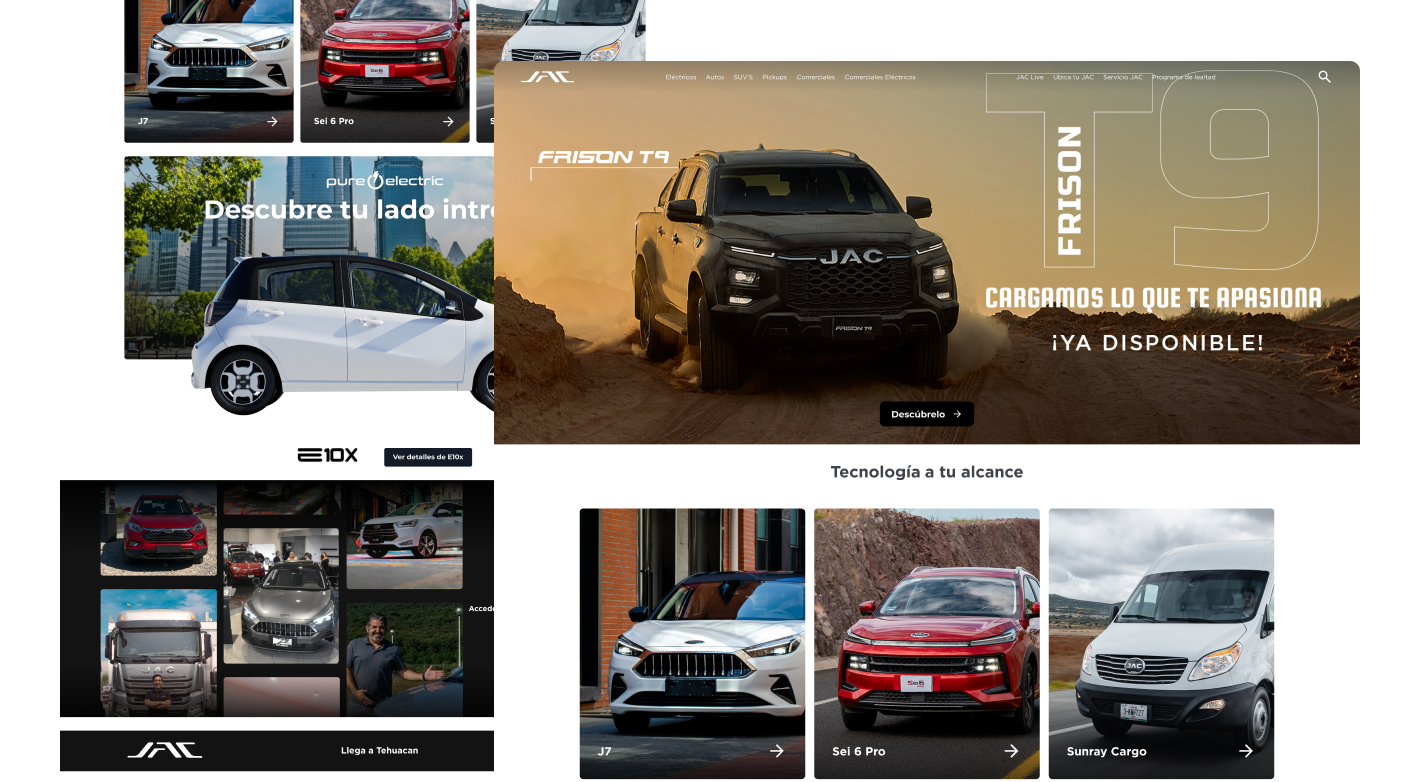 JAC WEB home